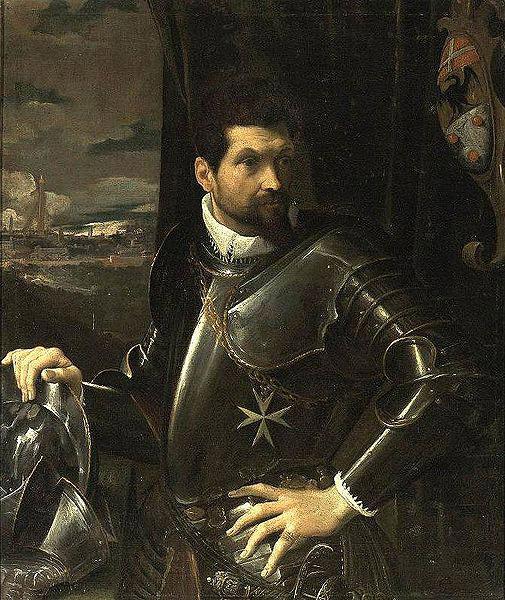  Portrait of Carlo Alberto Rati Opizzoni in Armour